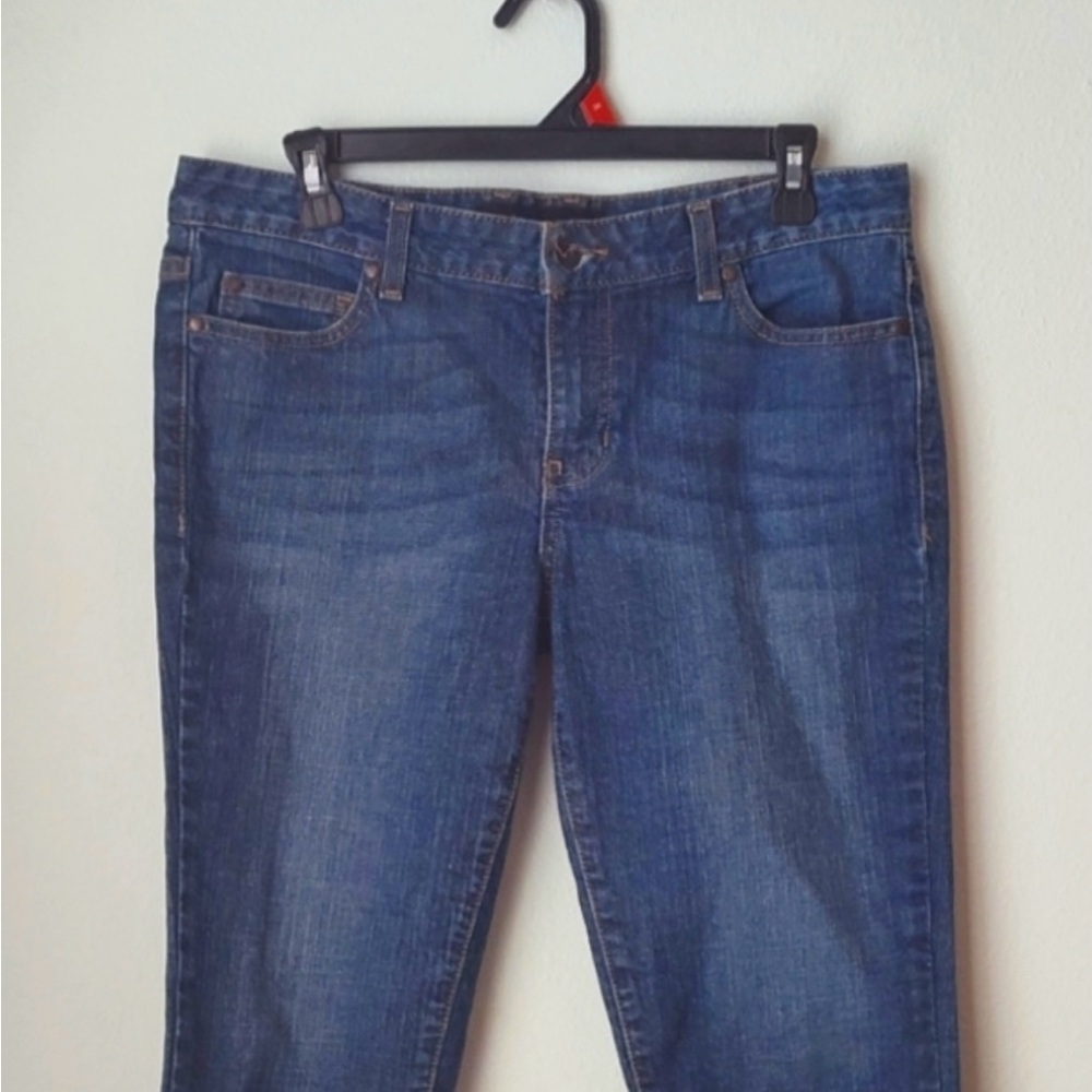 Calvin Klein cuffed capri jeans